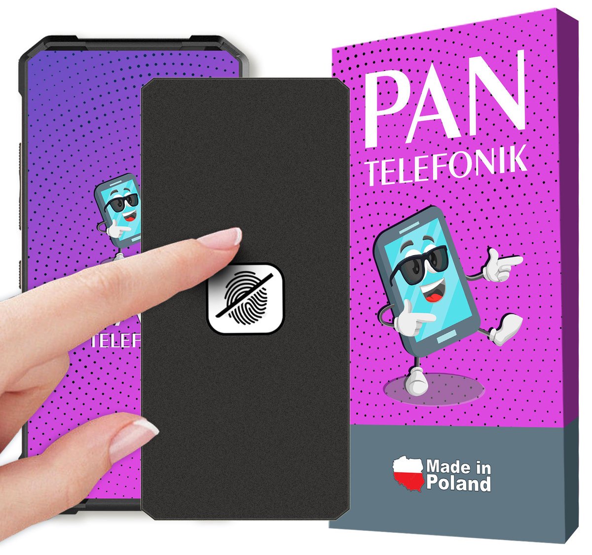 NAJLEPSZA FOLIA 5D MATOWA DO MYPHONE HAMMER EXPLORER PRO HYDROŻELOWA