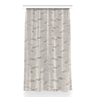 Zasłony - Gotowa zasłona Gazety w stylu vintage wzór 150x260, Fabricsy - miniaturka - grafika 1