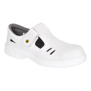 Buty Sandał Steelite ESD Ebro S1 klasa 3 Biały 44 - Obuwie robocze - miniaturka - grafika 1