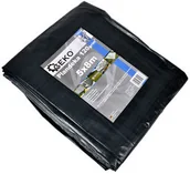 Folie budowlane - Geko Plandeka 8x12m szara gruba super jakość 120g G70554 - miniaturka - grafika 1