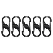 Sprzęt wspinaczkowy - Nite Ize - Karabińczyk S-Biner MicroLock - 5 szt. - Stalowy - Czarny - LSBM-01-5R7 - miniaturka - grafika 1
