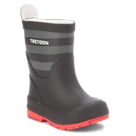 Kalosze damskie - Tretorn Kalosze Granna 47265410 Black/Grey - miniaturka - grafika 1