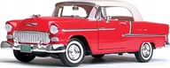 Kolekcjonerskie modele pojazdów - Motormax, Chevrolet Bel Air 1955 1:18 model Motormax 73184 - miniaturka - grafika 1