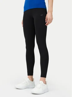 4F Legginsy 4FWSS24TTIGF137 Czarny Slim Fit - Legginsy - miniaturka - grafika 1