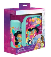 Zestawy naczyń dla dzieci - Lunch Box Bidon Aluminiowy, Pudełko Princess - miniaturka - grafika 1