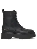 Botki damskie - REPLAY Trapery Luisa GWL63 .000.C0086S Czarny - miniaturka - grafika 1