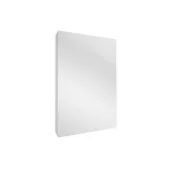 Szafki łazienkowe - Szafka wisząca lustrzana GIZMO E50 1D0S DSM biała - miniaturka - grafika 1