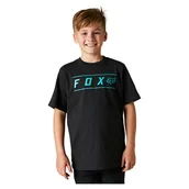 Odzież motocyklowa - Koszulka T-Shirt FOX JUNIOR PINNACLE BLACK , kolor czarny rozmiar YM - miniaturka - grafika 1