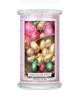 Świece - Chocolate Eggs - Kringle Candle - duża świeca zapachowa 2 knoty - Easter Collection 2025 - miniaturka - grafika 1