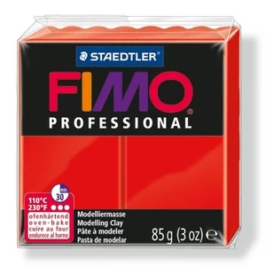 Staedtler Masa plastyczna termoutwardzalna Professional, czerwona, 85g - Masy plastyczne - miniaturka - grafika 1