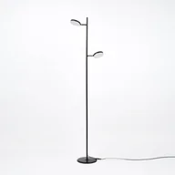 Lampy stojące - Aluminor Declic lampa stojąca LED, 2-pkt., czarna - miniaturka - grafika 1