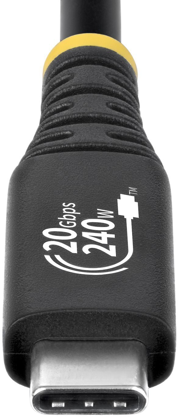 StarTech 2M USB-C CABLE USB4 20GBPS/CERTIFIED 4K120/DP1.4/240W/20GBP CC2M20GUSB4TP