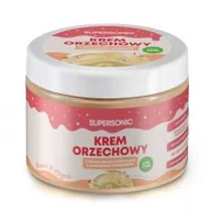 Słodkie kremy i masła - Supersonic Krem orzechowy o smaku białej czekolady z chrupiącymi kawałkami orzeszków 250 g - miniaturka - grafika 1