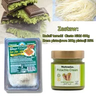 Mąka - Domowy Zestaw do Przygotowania Czekolady Dubajskiej: Kadaif 400g i Krem Pistacjowy 200g - miniaturka - grafika 1