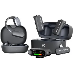 System bezprzewodowy HOLLYLAND Lark Max 2 Ultimate Combo - Mikrofony komputerowe - miniaturka - grafika 1