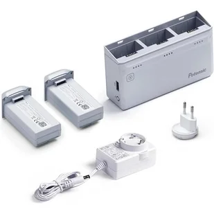 Hub do ładowania POTENSIC do Atom + 2 Akumulatory + Ładowarka 60W - Akcesoria do drona - miniaturka - grafika 1
