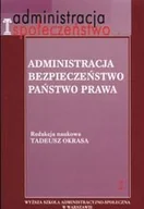 Podręczniki dla szkół wyższych - Administracja bezpieczeństwo państwo prawo. Tom 2 - miniaturka - grafika 1