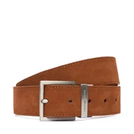 Paski - Pasek Męski Tommy Hilfiger Hudson Rev 3.5 AM0AM13945 Brązowy - miniaturka - grafika 1