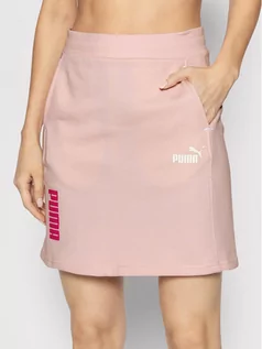 Spódnice - Puma Spódnica dresowa Power 847126 Różowy Regular Fit - grafika 1