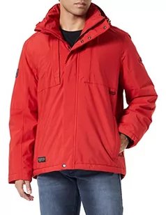 camel active TeXXXactive® męska kurtka funkcyjna z poliestru pochodzącego z recyklingu, czerwony, 64 - Kurtki męskie - miniaturka - grafika 1