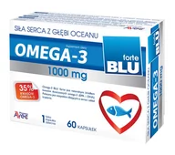 Serce i układ krążenia - AVEC PHARMA SP. Z O.O. AVEC PHARMA SP Z O.O AVEC PHARMA Omega 3 blu forte 1000 mg 60 kaps 8772901 - miniaturka - grafika 1