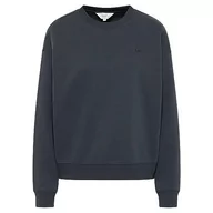 Bluzy damskie - Lee Crew SWS bluza damska, czarny, L - miniaturka - grafika 1