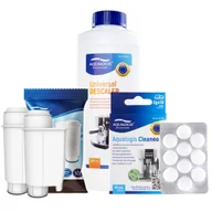 Akcesoria i części do ekspresów do kawy - Zestaw Philips Saeco - AL-Inte+ 2szt, Uniwersalny Odkamieniacz 500ml, Cleaneo - miniaturka - grafika 1