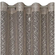 Zasłony - Eurofirany FIR/Amanda amande do firanek/beż zasłona ze szlufkami, poliester, beżowy, 0.02 x 140 x 250 cm FIR/AMANDA/BEŻ - miniaturka - grafika 1