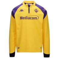 Koszulki i topy damskie - Kappa 2023-2024 Fiorentina Half Zip Training Top (żółty) - miniaturka - grafika 1