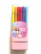 Przybory szkolne - Barbie Flamastry 12kol. - miniaturka - grafika 1
