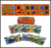 Figurki dla dzieci - Hipo Cyfry 0-9 pojazd/broń/robot - miniaturka - grafika 1