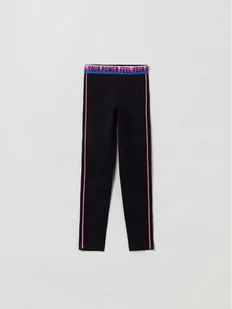 OVS Legginsy 1755717 Czarny Slim Fit - Legginsy - miniaturka - grafika 1