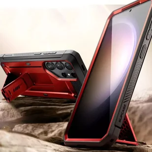 Oryginalne Etui SAMSUNG GALAXY S24 ULTRA Supcase Unicorn Beetle Pro 2-set czerwone - Etui i futerały do telefonów - miniaturka - grafika 5