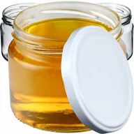 Pojemniki kuchenne - Słoiki Sonka 330ml 100 szt. 82mm + wieczka białe - miniaturka - grafika 1