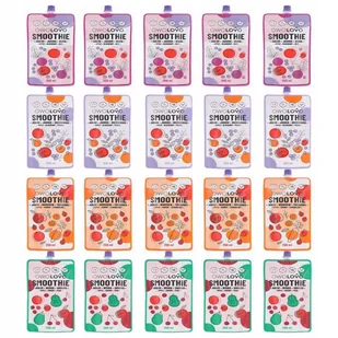 Owolovo Smoothie Mix 4 smaków 250 ml x 20 sztuk - Koncentraty warzywne, przeciery - miniaturka - grafika 1