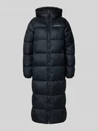 Płaszcze damskie - Płaszcz pikowany z kapturem - miniaturka - grafika 1