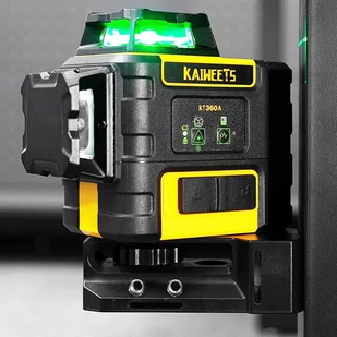 KAIWEETS KT360A Self Leveling Laser Level, 3 X 360, 3D laser level for Picture Hanging, Horizontal/Vertical Line Laser - Multimetry - miniaturka - grafika 11