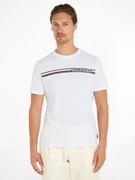 Koszulki męskie - Tommy Hilfiger Koszulka w kolorze białym - miniaturka - grafika 1