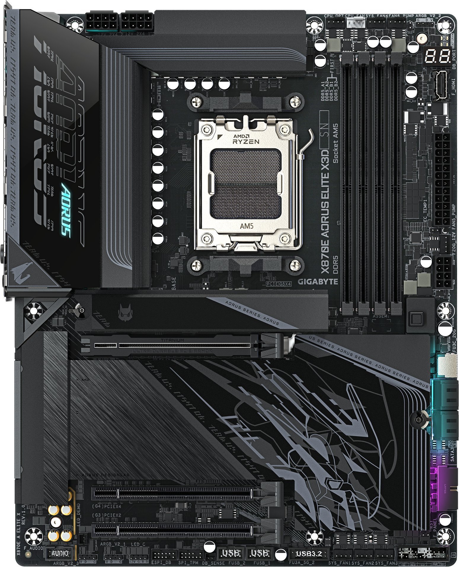 Gigabyte X870E A ELITE X