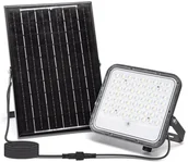 Lampy ogrodowe - Aigostar - LED RGB Ściemnialny naświetlacz solarny LED/10W/3,4V IP66 + pilot - miniaturka - grafika 1
