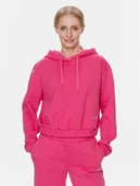 Bluzy damskie - Guess Bluza Eleanora V4RQ09 KC5O0 Różowy Regular Fit - miniaturka - grafika 1