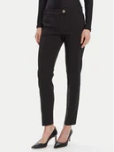 Spodnie damskie - Rinascimento Chinosy CFC0126225003 Czarny Slim Fit - miniaturka - grafika 1