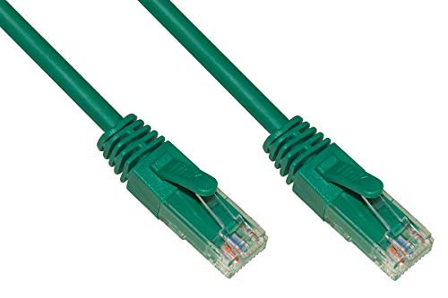 Kabel sieciowy kategoria 6A nieekranowany UTP AWG24 kolor zielony bezhalogenowy 30 m