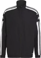 Bluzy męskie - Bluza męska adidas Squadra 21 Presentation Jacket czarna GK9549-S - miniaturka - grafika 1