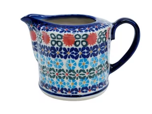 Ceramiczny mlecznik Ceramika Bolesławiec - Cukiernice - miniaturka - grafika 1