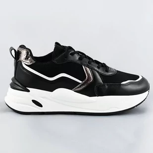 SPORTOWE BUTY DAMSKIE CZARNE (BS-06) - marka niezdefiniowana - Buty sportowe damskie - miniaturka - grafika 1