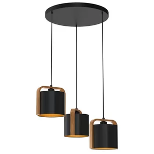 Czarna lampa wisząca, dekoracyjne abażury LX 4131 z serii JONKO - Lampy sufitowe - miniaturka - grafika 1