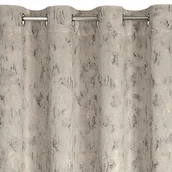 Zasłony - Zasłona EUROFIRANY Kornelia 140 x 250 cm Jasnobeżowo-złoty - miniaturka - grafika 1