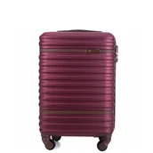 Walizki - Walizka kabinowa twarda S 33L STL957 bordowy - miniaturka - grafika 1