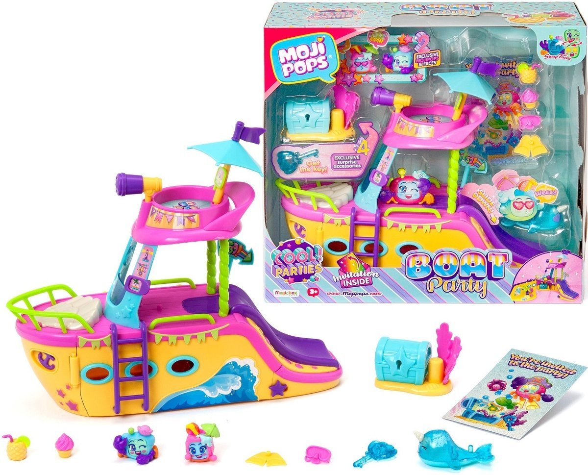 Zestaw figurek MAGIC BOX MojiPops Boat Party